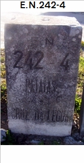E.N. 242-4 - Pataias - Est. Pataias - Alpedriz
 - Montes - Juncal - Cruz da Lgua